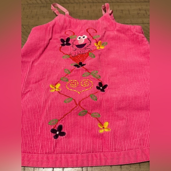 Vintage Sesame Street Elmo Girls Dress 2T - Picture 2 of 6
